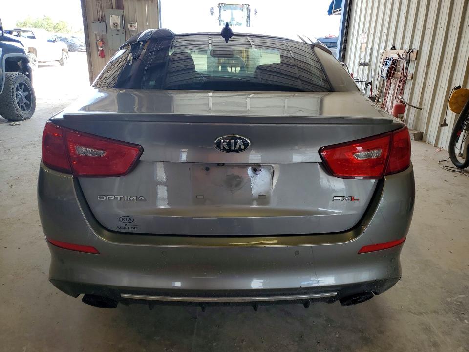 2014 Kia Optima VIN 5XXGR4A67EG325796 COPART salvage auction — SIDE, Tx - Salvage Vehicle Title, sold $800 on 2026-07-31 (photo 6)