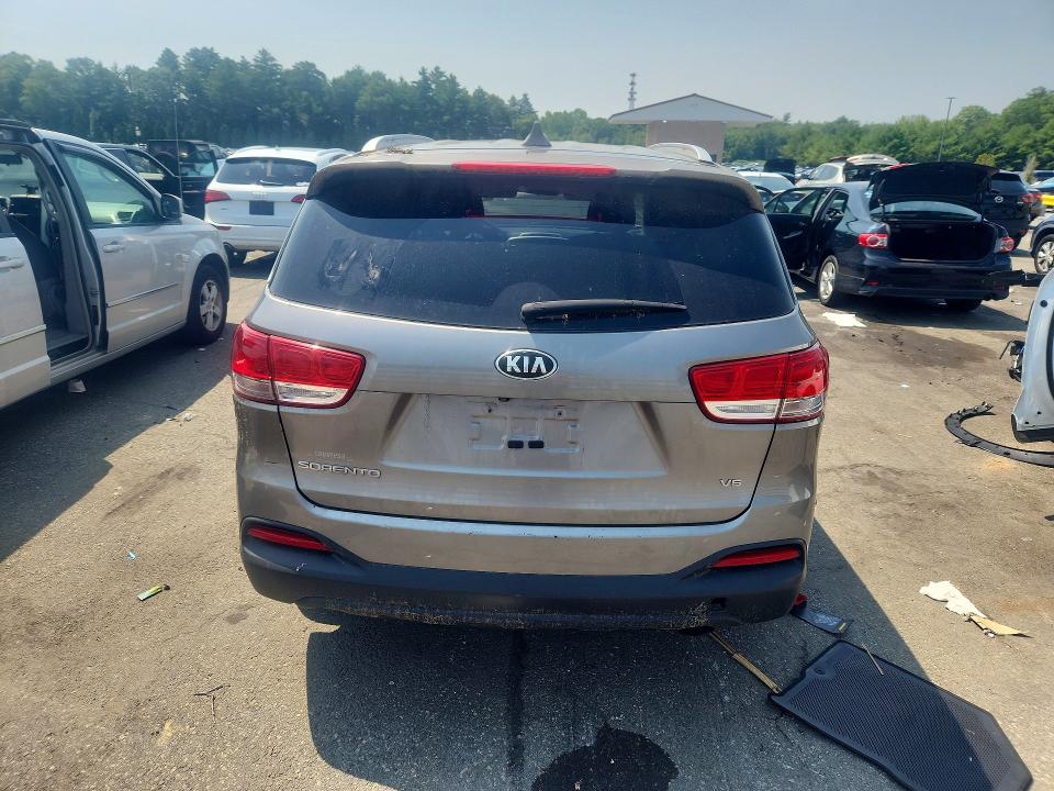 2016 Kia Sorento VIN 5XYPGDA52GG078585 COPART salvage auction — FRONT END, Salvage Title, sold $2,150 on 2026-07-14 (photo 6)