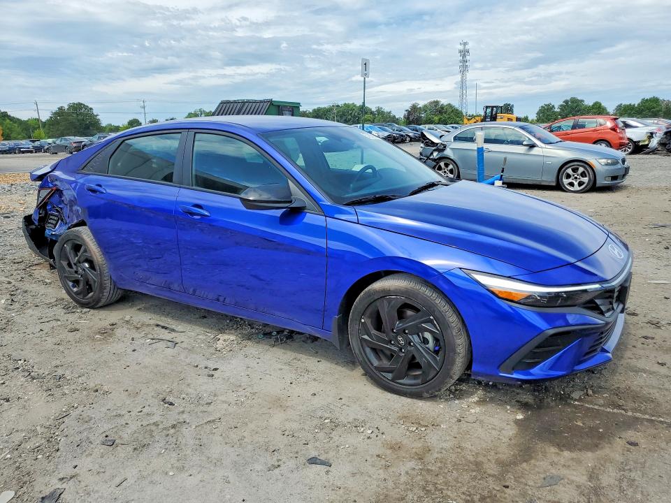 2026 Hyundai Elantra VIN KMHLM4DGXTU108232 COPART salvage auction — REAR END, Va - Cert Of Title - Salvage, sold $6,900 on 2026-07-29 (photo 4)