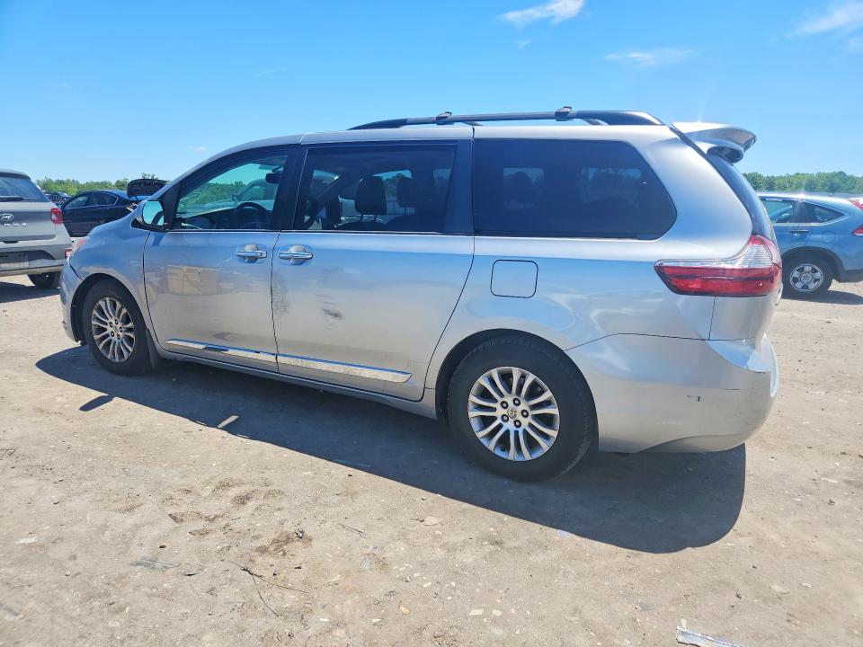 2015 Toyota Sienna VIN 5TDYK3DC0FS672147 COPART salvage auction — FRONT END, Va - Cert Of Title - Salvage, sold $1,250 on 2026-07-08 (photo 2)