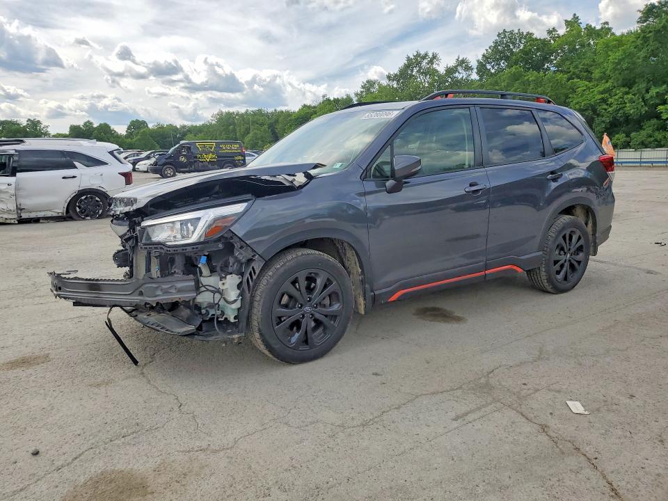 2020 Subaru Forester VIN JF2SKARC2LH434563 COPART salvage auction — FRONT END, Pa - Certificate Of Salvage, sold $2,350 on 2026-07-30 (photo 1)