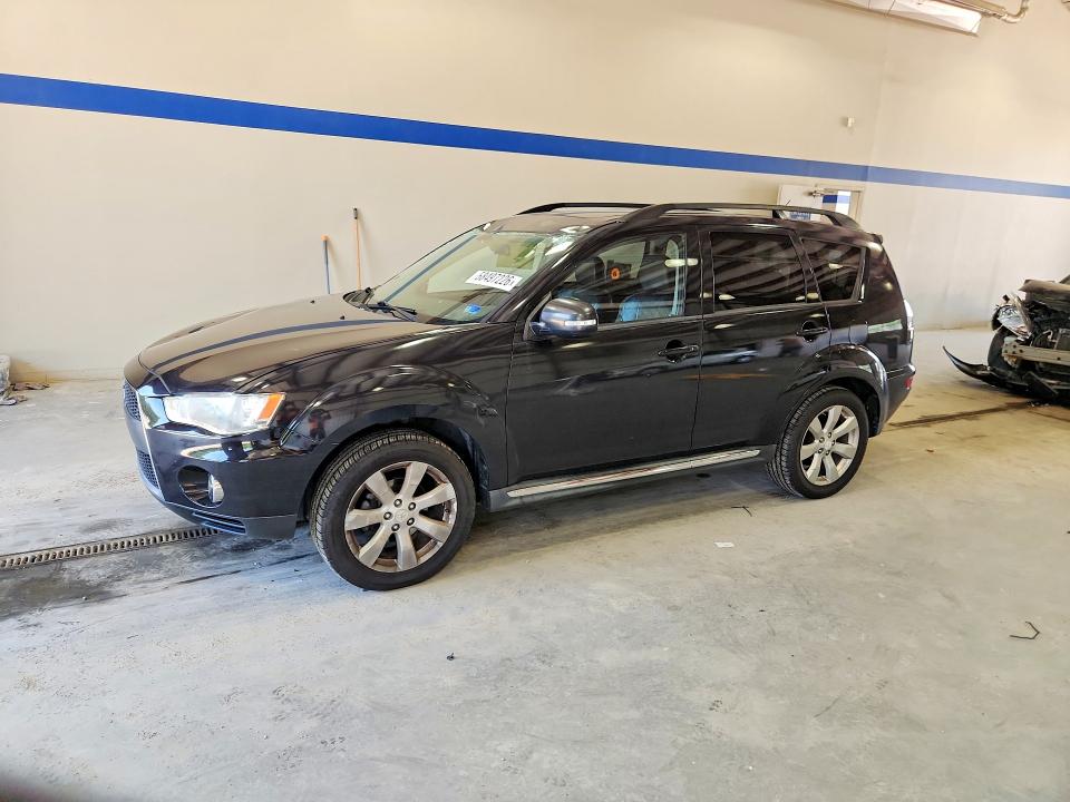 2010 Mitsubishi Outlander VIN JA4JS4AX6AZ014350 COPART salvage auction — FRONT END, Va - Certificate Of Title, sold $325 on 2026-07-10 (photo 1)