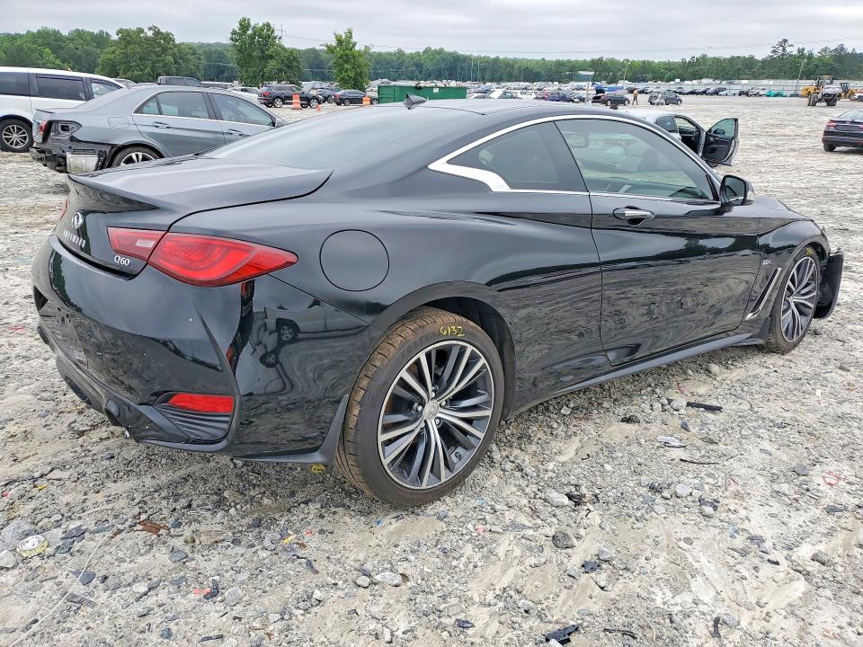 2018 Infiniti Q60 VIN JN1CV7EK7JM200548 COPART salvage auction — FRONT END, GA - CERT OF TITLE-SALVAGE (P), sold $3,250 on 2026-07-06 (photo 3)