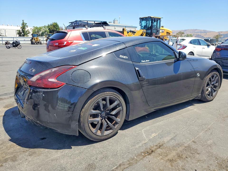 2020 Nissan 370z VIN JN1AZ4EH0LM820837 COPART salvage auction — REAR END, CA - SALVAGE CERTIFICATE, sold $5,500 on 2026-07-21 (photo 3)