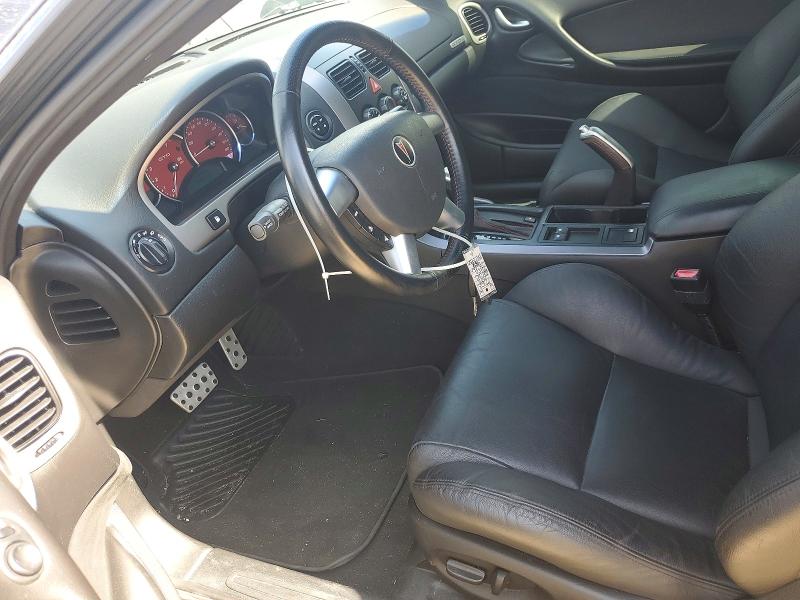 2006 Pontiac Gto VIN 6G2VX12UX6L552711 COPART salvage auction — FRONT END, Sc - Cert Of Title-Salvage, sold $7,200 on 2026-07-17 (photo 7)