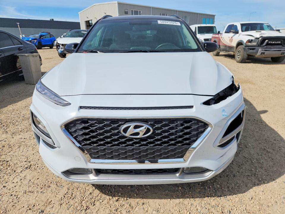 2020 Hyundai Kona VIN KM8K3CA59LU481239 COPART salvage auction — FRONT END, Ab - Bos - Salvage, sold $6,000 on 2026-07-02 (photo 5)