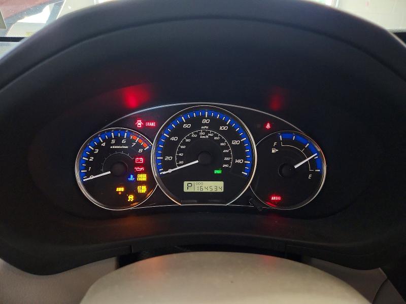 2012 Subaru VIN JF2SHBEC8CH442712 COPART salvage auction — FRONT END, VA - CERTIFICATE OF TITLE, sold $550 on 2026-07-02 (photo 9)