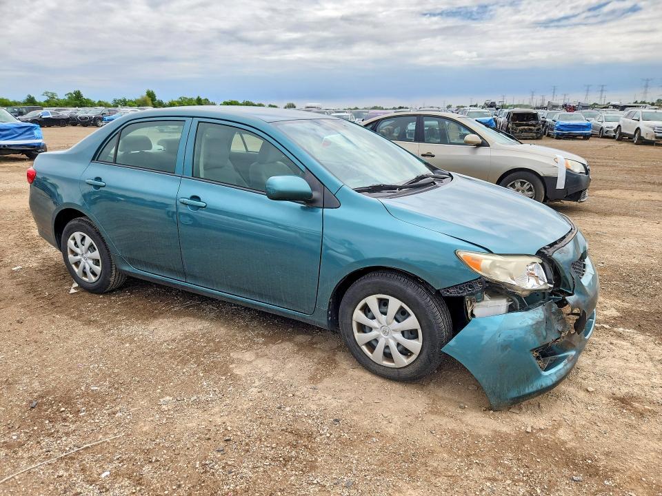 2010 Toyota Corolla VIN JTDBU4EE5A9096312 COPART salvage auction — FRONT END, Il - Salvage Certificate, sold $1,300 on 2026-07-07 (photo 4)
