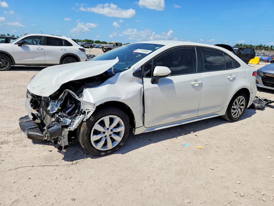2020 Toyota Corolla VIN 5YFEPRAE9LP083552 COPART salvage auction — FRONT END, Fl - Certificate Of Destruction, sold $350 on 2026-07-29 (photo 1)