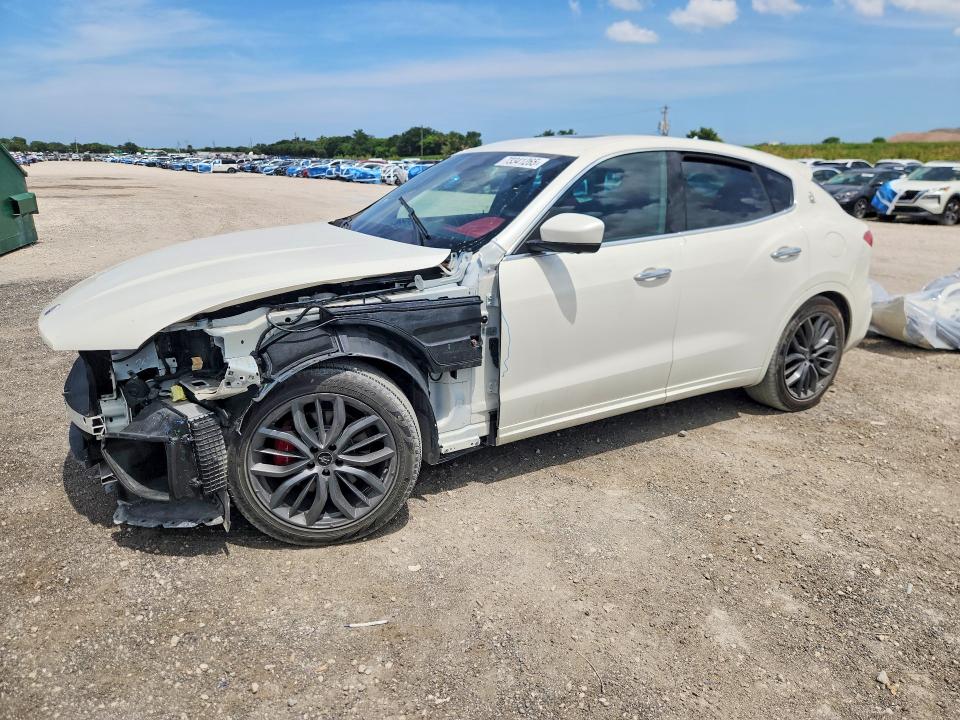 2019 Maserati Levante VIN ZN661XUS8KX337360 COPART salvage auction — FRONT END, Salvage Title, sold $6,200 on 2026-07-30 (photo 1)