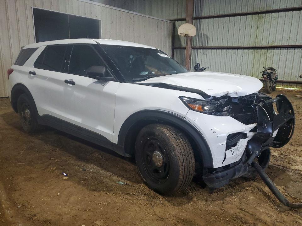 2024 Ford Explorer VIN 1FM5K8AB1RGA67169 COPART salvage auction — FRONT END, Tx - Certificate Of Title, sold $3,950 on 2026-07-02 (photo 4)