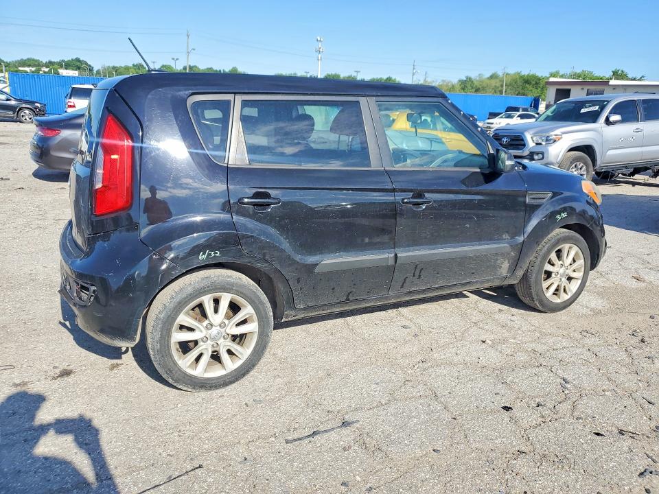 2012 Kia Soul VIN KNDJT2A6XC7740287 COPART salvage auction — REAR END, In - Cert Of Title-Salvage Title, sold $375 on 2026-07-17 (photo 3)