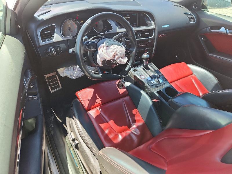 2014 Audi Rs5 VIN WAUCGAFRXEA046258 COPART salvage auction — FRONT END, Ca - Salvage Certificate, sold $4,000 on 2026-07-13 (photo 8)