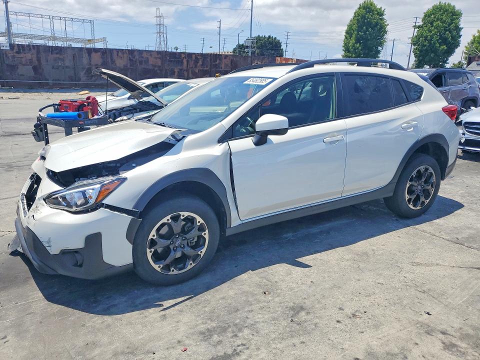 2021 Subaru Xv VIN JF2GTAPC0M8226608 COPART salvage auction — FRONT END, Ca - Salvage Certificate, sold $5,700 on 2026-07-31 (photo 1)