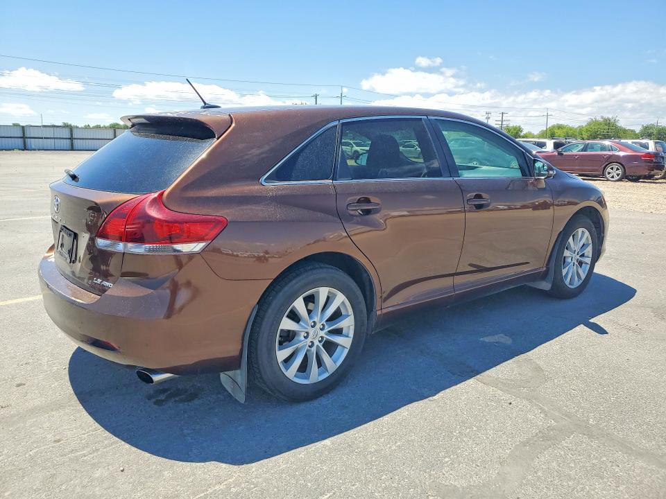 2013 Toyota Venza VIN 4T3BA3BB9DU049575 COPART salvage auction — MINOR DENT/SCRATCHES, ID - DEALER ONLY CLEAN TITLE (P), sold $375 on 2026-07-30 (photo 3)