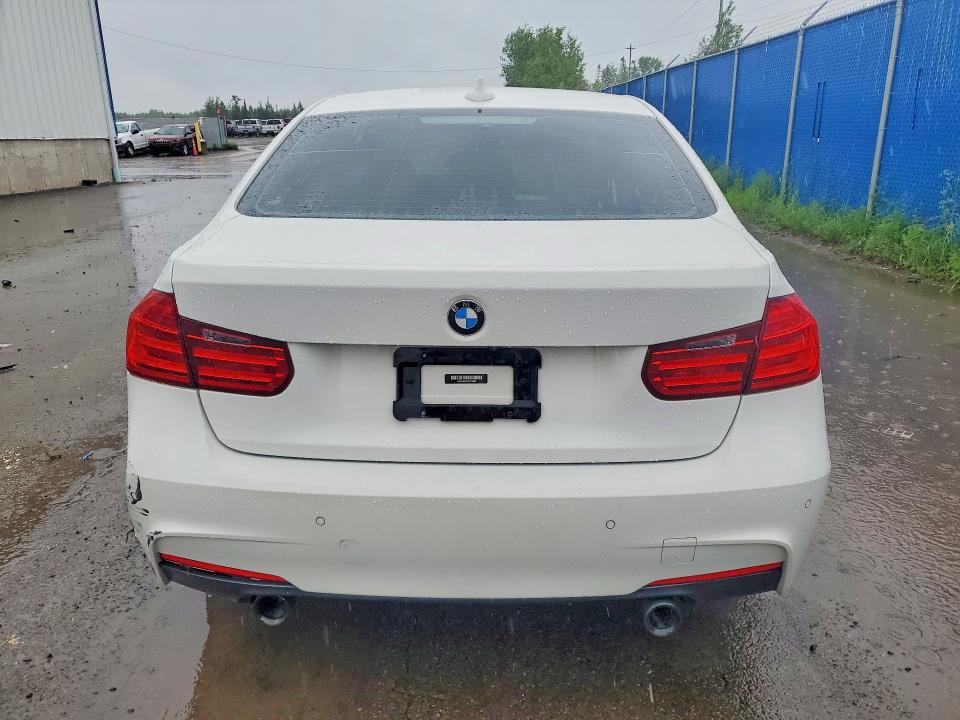 2013 BMW 3er VIN WBA3A9C51DF476280 COPART salvage auction — FRONT END, Ns - Salvage Title, sold $450 on 2026-07-30 (photo 6)