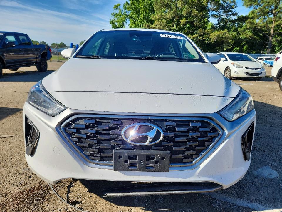 2021 Hyundai Ioniq VIN KMHC75LC3MU260804 COPART salvage auction — WATER/FLOOD, Salvage Title, sold $2,900 on 2026-07-14 (photo 5)