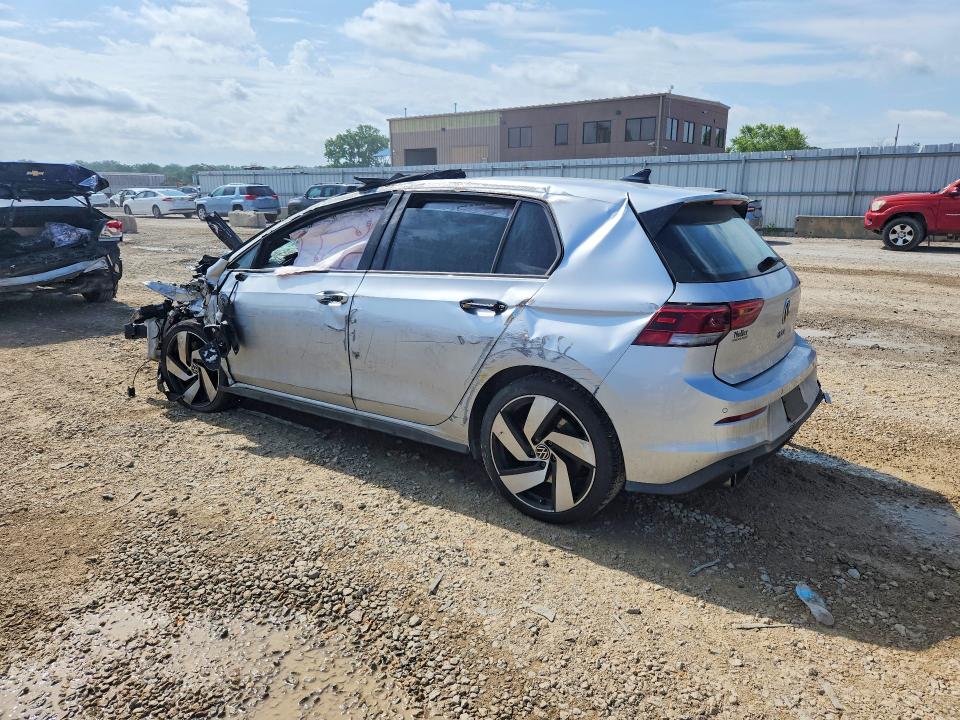 2022 Volkswagen Gti VIN WVWL87CD1NW123453 COPART salvage auction — FRONT END, Salvage Title, sold $450 on 2026-08-13 (photo 2)