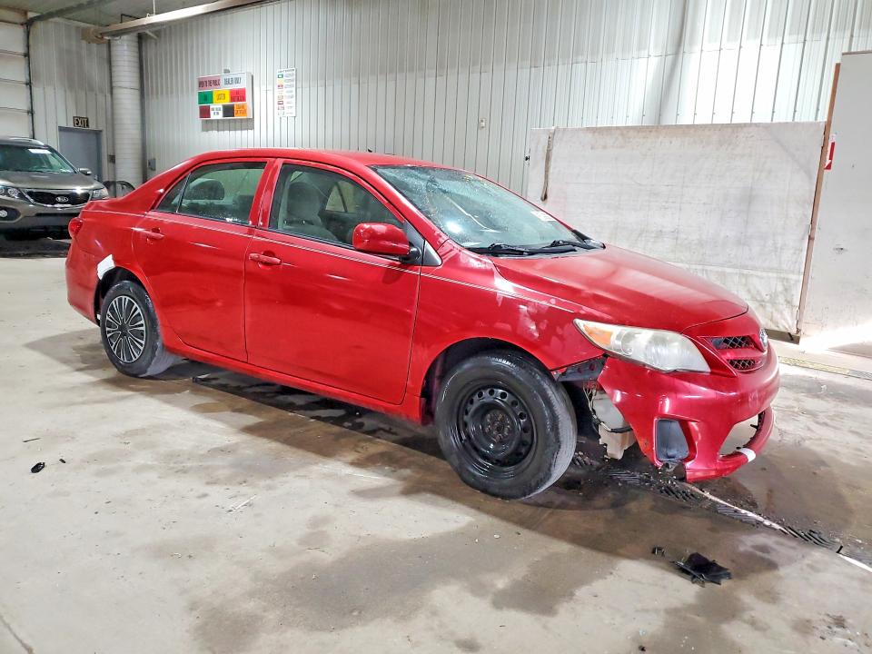 2013 Toyota Corolla VIN JTDBU4EE8DJ116667 COPART salvage auction — FRONT END, PA - CERT OF TITLE, sold $1,800 on 2026-07-23 (photo 4)