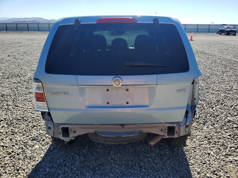 2009 Mercury Mariner VIN 4M2CU91759KJ13438 COPART salvage auction — REAR END, Nv - Salvage Title, sold $525 on 2026-07-30 (photo 6)