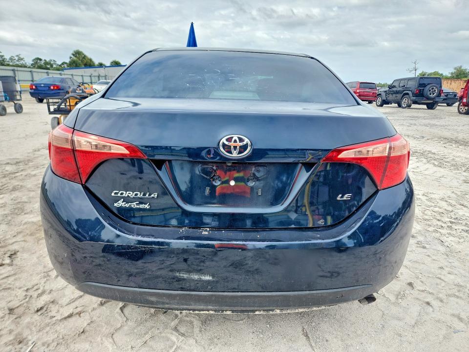 2018 Toyota Corolla VIN 5YFBURHE5JP845791 COPART salvage auction — FRONT END, Fl - Cert Of Title Slvg Rebuildable, sold $1,300 on 2026-07-15 (photo 6)