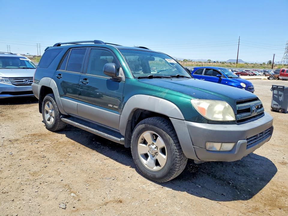 2003 Toyota 4runner VIN JTEBT14R130009580 COPART salvage auction — MECHANICAL, Az - Certificate Of Title, sold $175 on 2026-07-24 (photo 4)