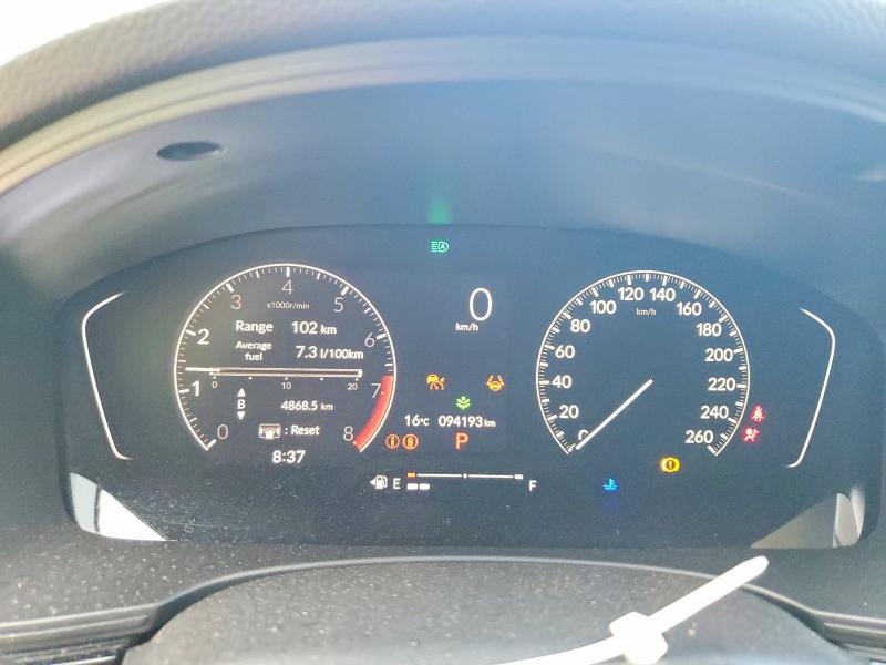 2022 Honda Civic VIN 2HGFE2F25NH104973 COPART salvage auction — FRONT END, On - Permit No Brand - Unfit, sold $8,100 on 2026-07-02 (photo 9)