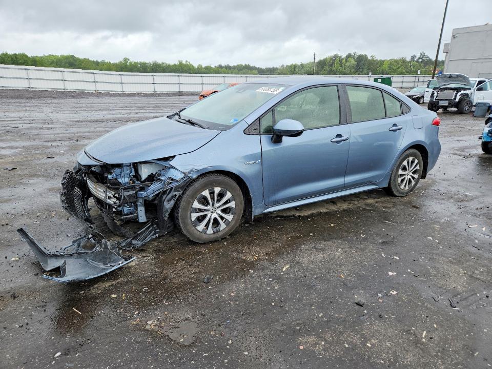 2021 Toyota VIN JTDEAMDE3MJ025474 COPART salvage auction — FRONT END, Va - Cert Of Title - Salvage, sold $200 on 2026-07-29 (photo 1)