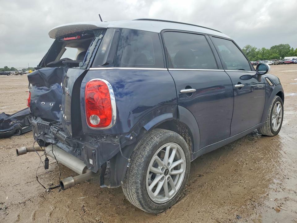 2016 Mini VIN WMWZC3C52GWT10419 COPART salvage auction — REAR END, Tx - Salvage Vehicle Title, sold $150 on 2026-07-21 (photo 3)