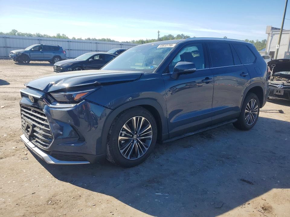 2026 Toyota VIN 5TDADAB50TS035260 COPART salvage auction — FRONT END, VA - CERT OF TITLE - SALVAGE, sold $29,000 on 2026-07-08 (photo 1)