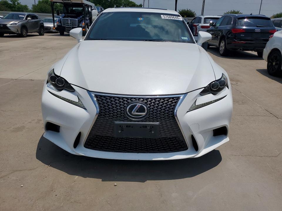 2016 Lexus VIN JTHBA1D28G5031211 COPART salvage auction — HAIL, Tx - Certificate Of Title, sold $2,750 on 2026-07-27 (photo 5)