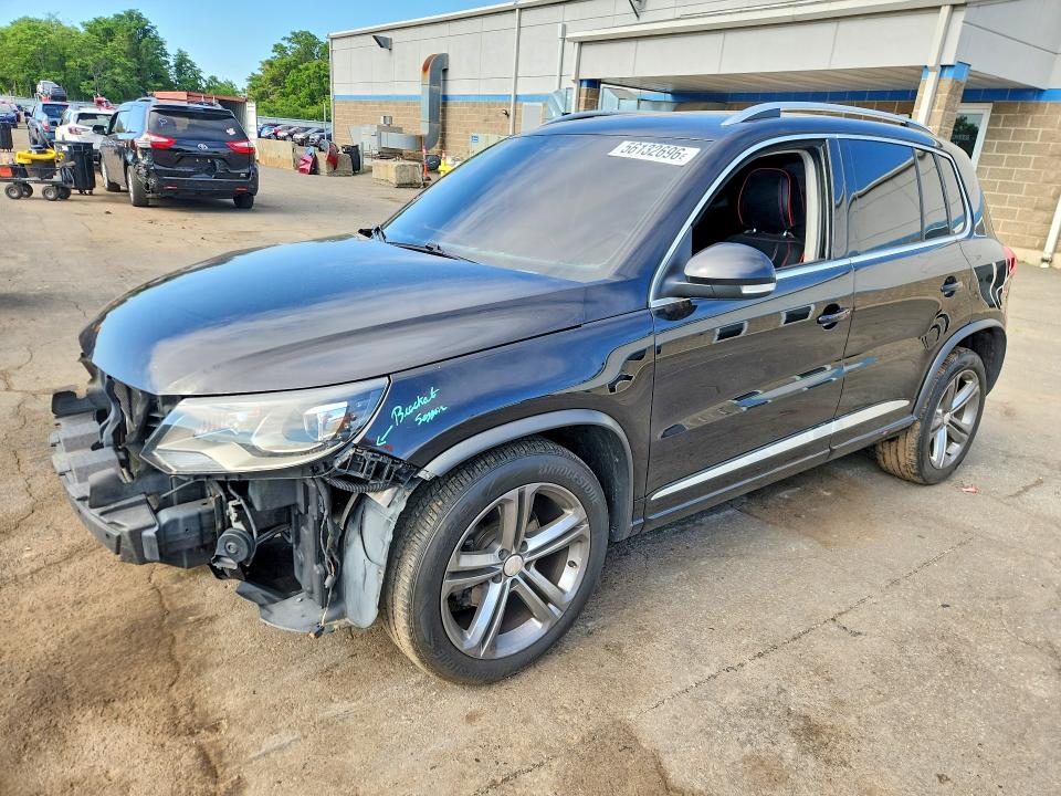 2017 Volkswagen VIN WVGUV7AX1HK009096 COPART salvage auction — FRONT END, Ct - Cert Of Title-Salvage, sold $3,100 on 2026-07-17 (photo 1)