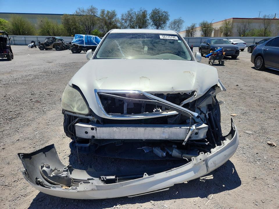 2004 Lexus Ls VIN JTHBN36FX40129486 COPART salvage auction — FRONT END, Nv - Salvage Title, sold $125 on 2026-07-21 (photo 5)