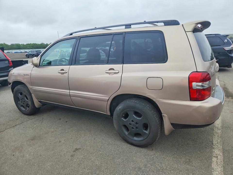 2005 Toyota Highlander VIN JTEEP21A950127014 COPART salvage auction — FRONT END, Ny - Mv-907A Salvage Certificate, sold $1,350 on 2026-07-20 (photo 2)