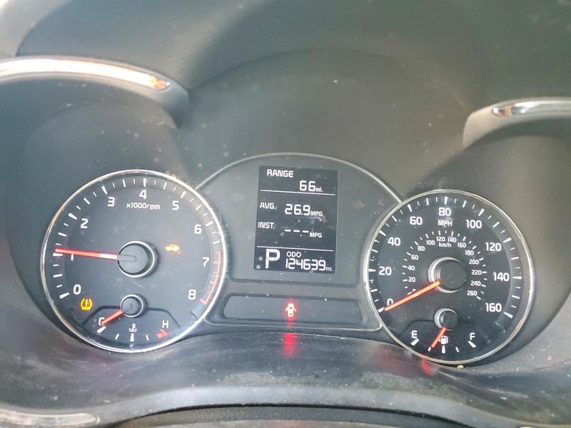2015 Kia Forte VIN KNAFX4A62F5399535 COPART salvage auction — FRONT END, Ca - Salvage Certificate, sold $925 on 2026-07-13 (photo 9)
