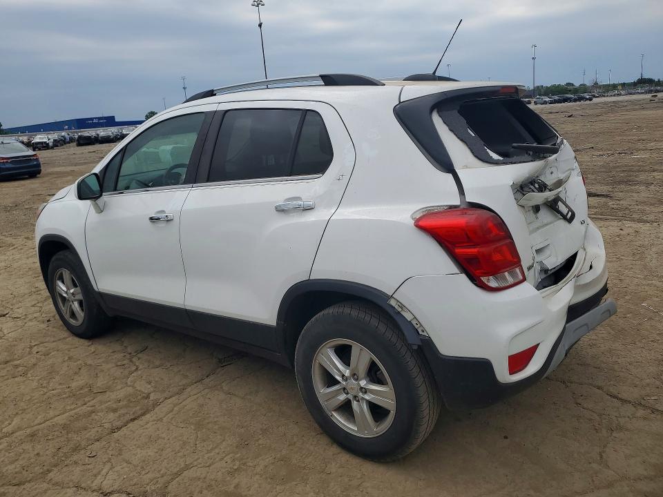 2018 Chevrolet Trax VIN KL7CJPSB4JB596380 COPART salvage auction — REAR END, Mi - Cert Of Title-Salvage Vehicle, sold $800 on 2026-07-14 (photo 2)