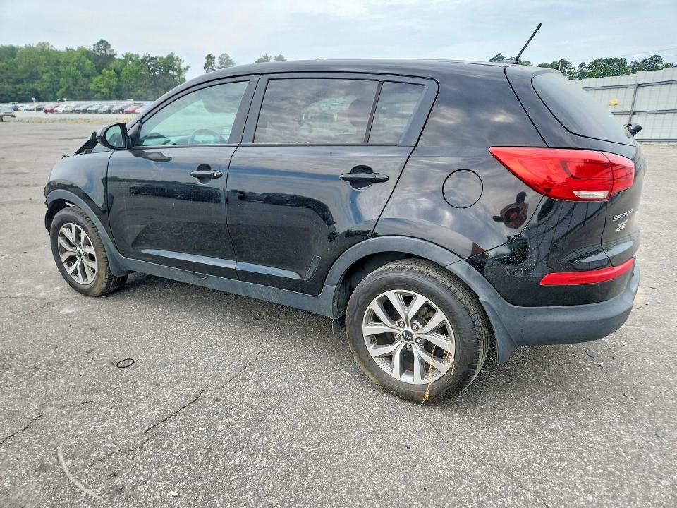 2014 Kia Sportage VIN KNDPB3AC7E7619020 COPART salvage auction — FRONT END, Nc - Salvage Certificate Of Title, sold $250 on 2026-07-28 (photo 2)
