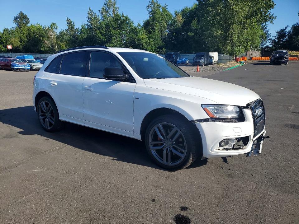 2016 Audi VIN WA1D7AFP4GA126156 COPART salvage auction — FRONT END, Or - Salvage Title Certificate, sold $1,100 on 2026-07-27 (photo 4)