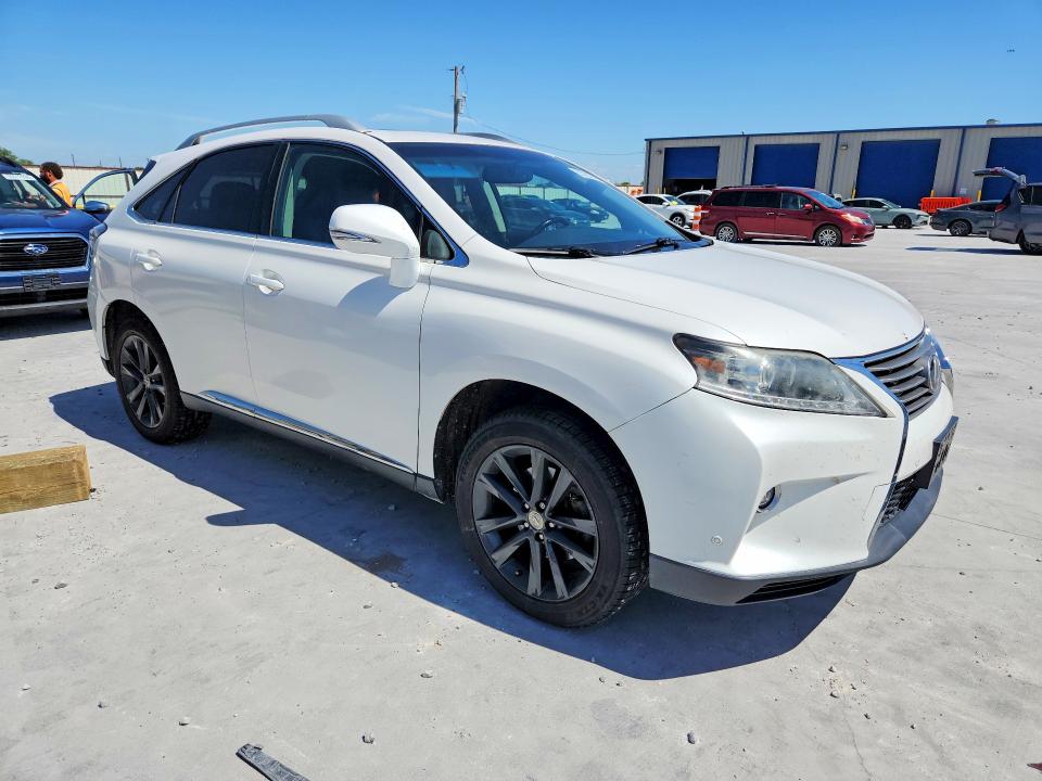 2015 Lexus Rx VIN 2T2ZK1BA4FC159823 COPART salvage auction — MECHANICAL, Tx - Salvage Vehicle Title, sold $8,200 on 2026-07-02 (photo 4)