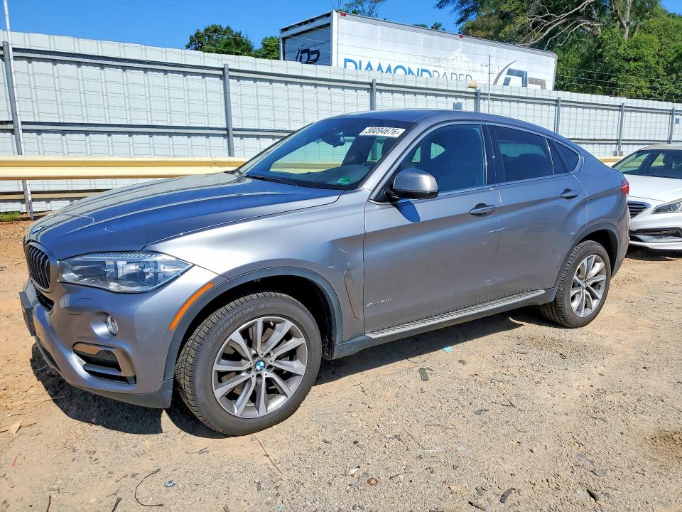 2017 BMW X6 VIN 5UXKU6C33H0S99757 COPART salvage auction — SIDE, Va - Cert Of Title - Salvage, sold $6,600 on 2026-07-10 (photo 1)