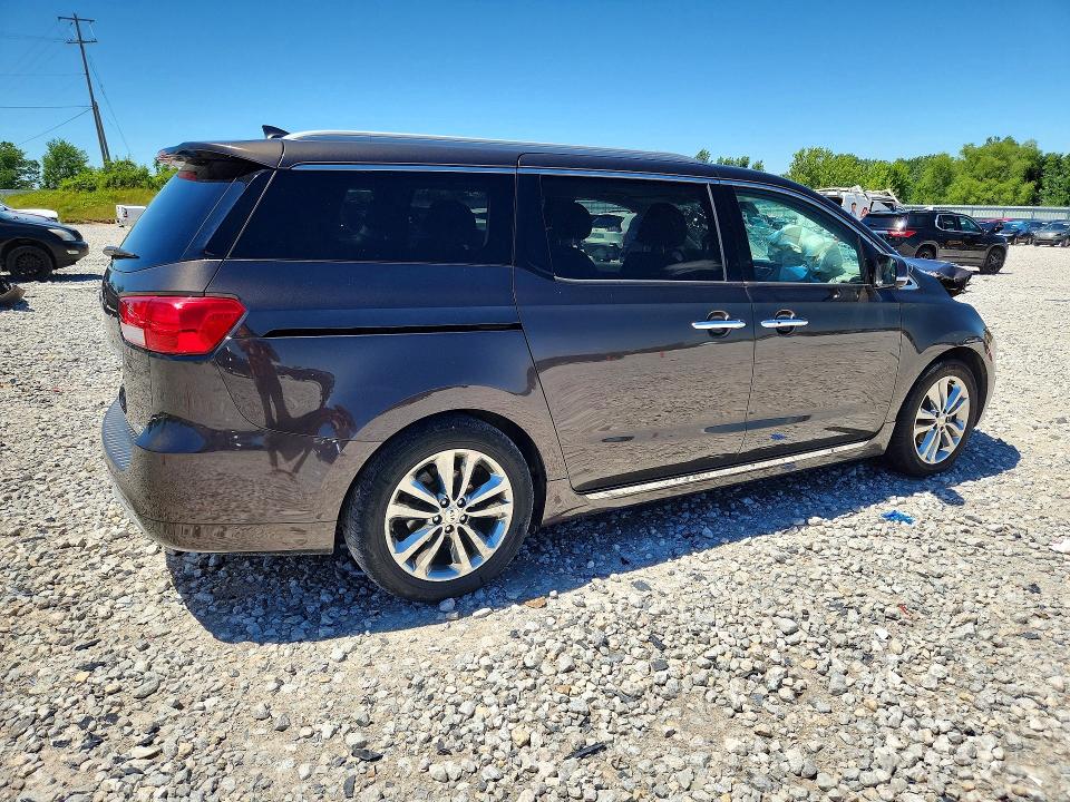 2018 Kia SEDONA VIN KNDME5C1XJ6350092 COPART salvage auction — FRONT END, Mi - Certificate Of Title, sold $1,950 on 2026-07-23 (photo 3)