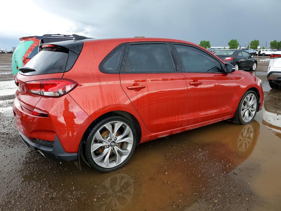 2019 Hyundai Elantra VIN KMHH55LC3KU100737 COPART salvage auction — FRONT END, Ab - Bos - Salvage, sold $3,650 on 2026-07-07 (photo 3)