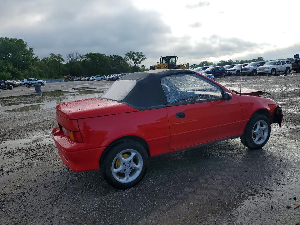 1991 Geo Metro VIN JG1MR3363MK605321 COPART salvage auction — FRONT END, IA - CERT OF TITLE-SALVAGE TITLE, sold $625 on 2026-07-17 (photo 3)