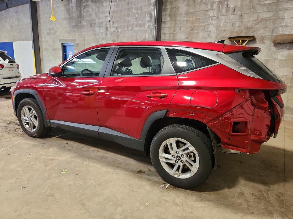 2025 Hyundai Tucson VIN 5NMJACDE7SH566751 COPART salvage auction — REAR END, Pa - Certificate Of Salvage, sold $2,100 on 2026-07-22 (photo 2)