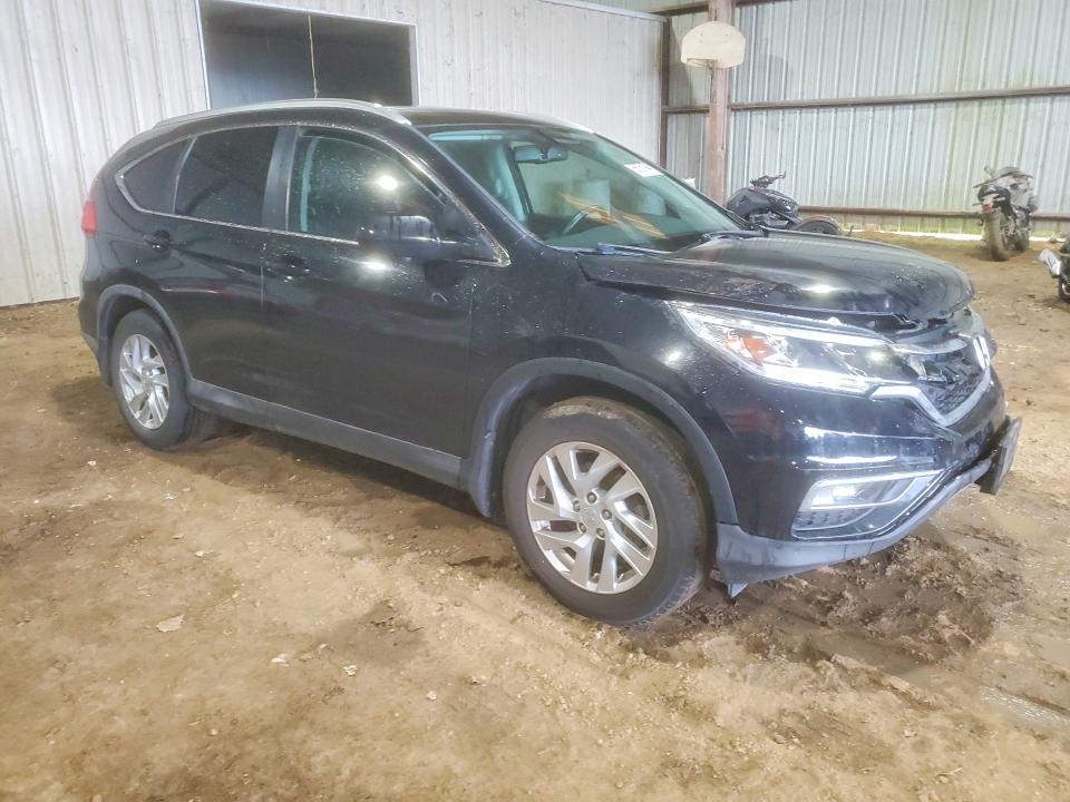 2015 Honda Cr-v VIN 2HKRM3H74FH521345 COPART salvage auction — FRONT END, Tx - Salvage Vehicle Title, sold $825 on 2026-07-27 (photo 4)