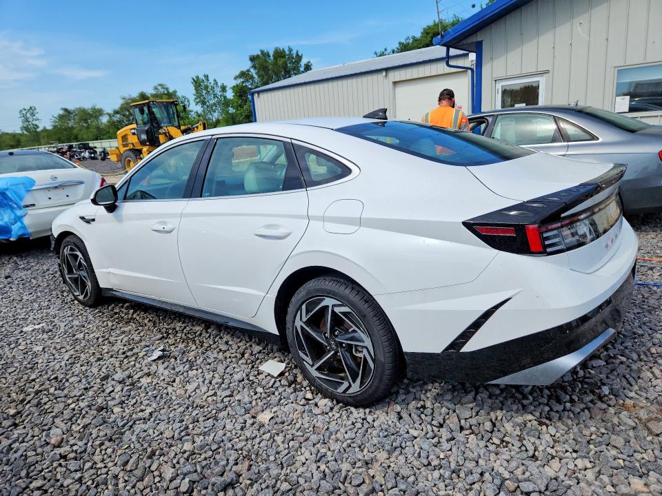 2026 Hyundai Sonata VIN KMHL64JA3TA542939 COPART salvage auction — FRONT END, Il - Salvage Certificate, sold $10,100 on 2026-07-27 (photo 2)