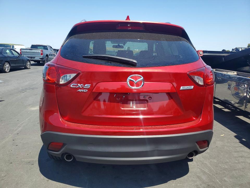 2015 Mazda Cx-5 VIN JM3KE4DY4F0431510 COPART salvage auction — FRONT END, Ca - Salvage Certificate, sold $2,550 on 2026-07-22 (photo 6)