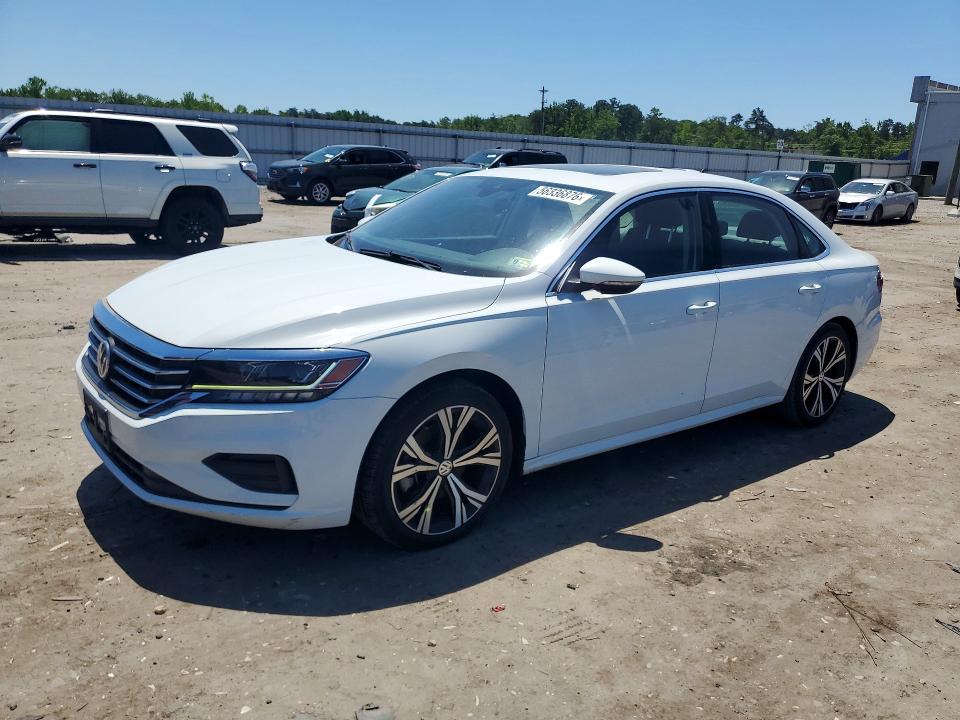 2021 Volkswagen Passat VIN 1VWSA7A31MC016829 COPART salvage auction — MECHANICAL, Va - Certificate Of Title, sold $2,350 on 2026-07-02 (photo 1)