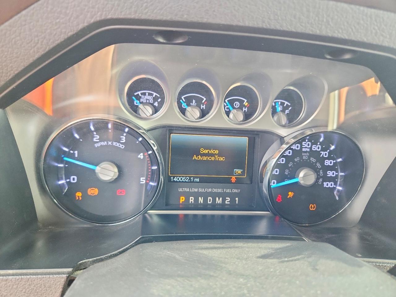 2014 Ford F-350 Super Duty VIN 1FT8W3BT8EEA09839 COPART salvage auction — Front End, UT - SALVAGE CERTIFICATE, sold $8,300 on 2026-07-10 (photo 9)