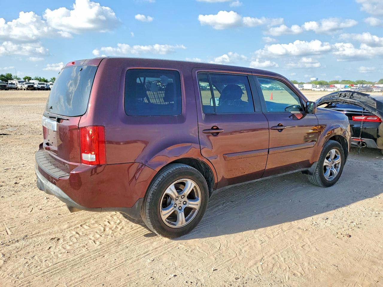 2012 Honda Pilot VIN 5FNYF3H53CB018369 COPART salvage auction — Mechanical, TX - CERTIFICATE OF TITLE, sold $550 on 2026-07-08 (photo 3)